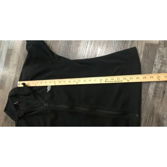 The North Face Women's Large Black Glacier full-zip Fleece Jacket - Picture 6 of 6